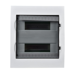 Tủ điện Schneider âm tường EZ9E312S2F trực diện