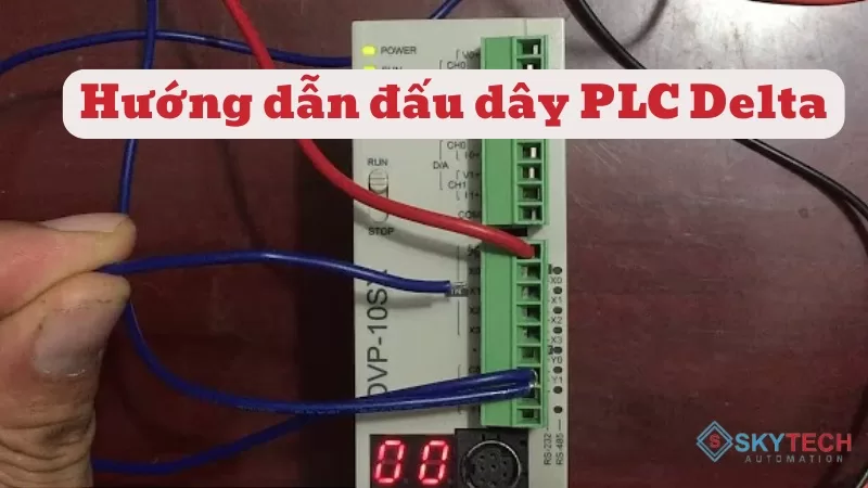 Đấu Dây PLC Delta: Hướng Dẫn Chi Tiết Cho Nguồn Tín Hiệu Ngõ Vào/Ra