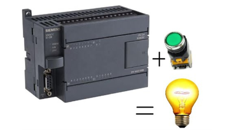 Hướng dẫn lập trình PLC từ cơ bản đến nâng cao 8 Điều khiển bật tắt đèn đơn giản