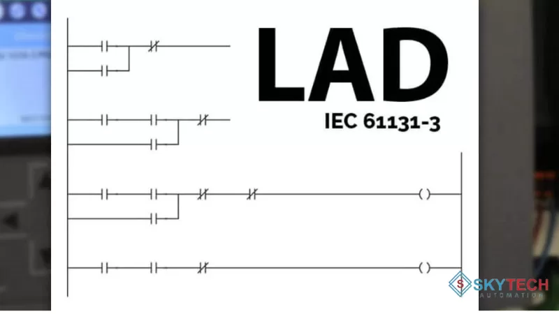 Cách Học Ngôn Ngữ Lập Trình PLC: FBD, LAD, STL, SFC, IL, C/C++ 2 Ngôn ngữ lập trình LAD (Ladder Logic)