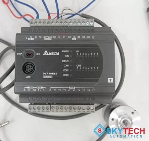 Hướng dẫn lập trình PLC Delta ES2 4 Encoder omron E6B2-CWZ6C
