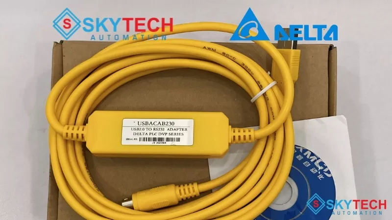 Cáp lập trình PLC Delta USB-ACAB230