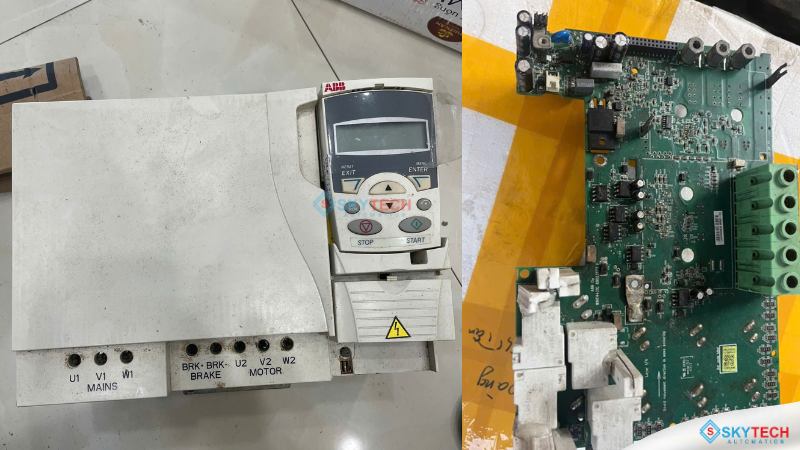 Dịch Vụ Sửa Chữa Biến Tần Uy Tín Tại TPHCM - SKYTECH GROUP 29 Sửa biến tần ABB nổ bo công suất