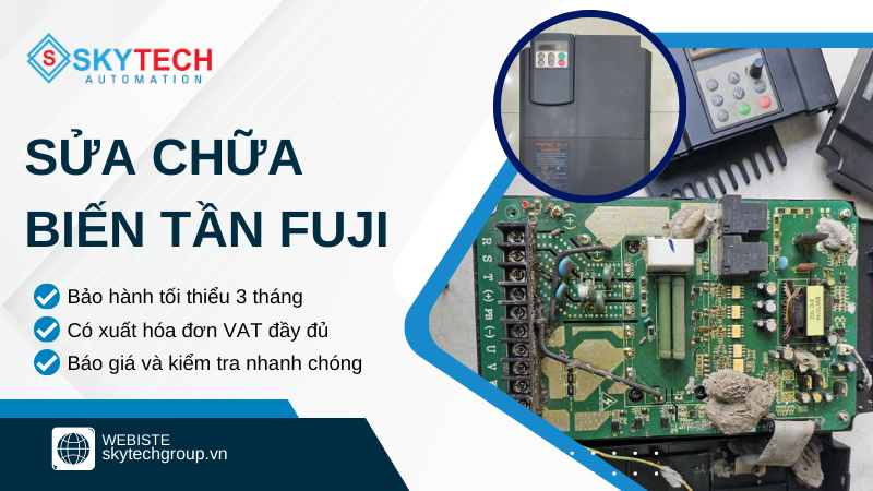 Sửa chữa Biến Tần Fuji tại TPHCM