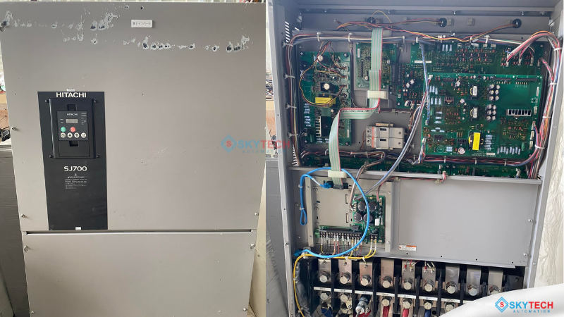 Sửa chữa Biến Tần Hitachi bảo hành lâu dài tại SKYTECH 7 SKYTECH chuyên sửa chữa biến tần Hitachi uy tín