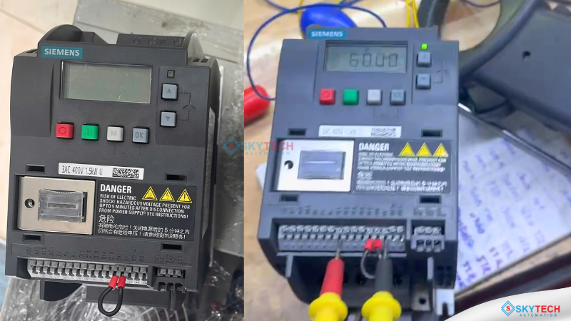 Sửa chữa Biến Tần Siemens chuyên nghiệp giá tốt 6 Sửa chữa biến tần Siemens 1.5kW chạm board nguồn