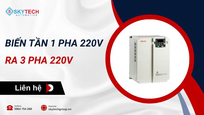 Bảng giá chi tiết biến tần 1 pha 220v ra 3 pha 220v