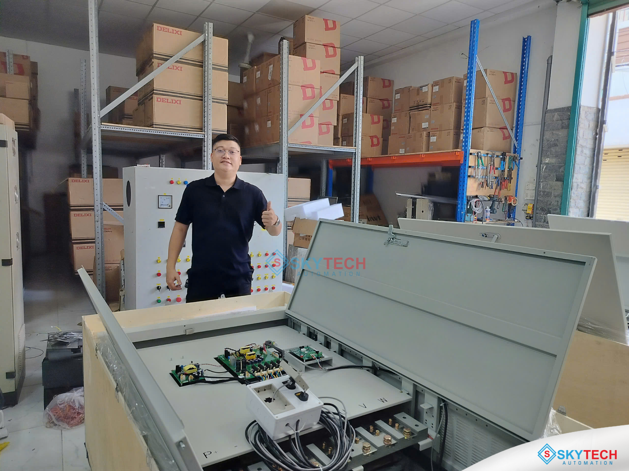 Biến tần Delixi luôn luôn có sẵn tại SKYTECH